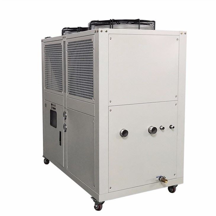 Air Cooled Chillers 30 Tons Industrial Chiller Cooling For Extrusion